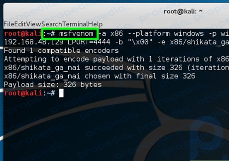 Cómo crear una puerta trasera casi indetectable usando MSFvenom en Kali Linux