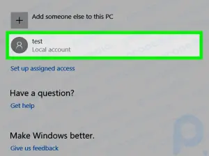 Cómo crear una nueva cuenta de usuario local en Windows 10