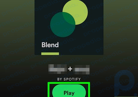 Paso 5 ¡Explora tu nueva mezcla de Spotify!