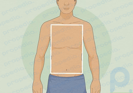 Schritt 1 Sie sind ein Rechteck, wenn Ihre Schultern, Taille und Hüften gleich breit sind.