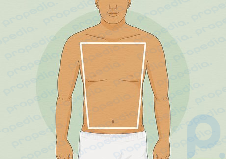 Schritt 5 Sie sind ein Trapez, wenn Sie breite Schultern und eine etwas schmalere Taille und Hüfte haben.