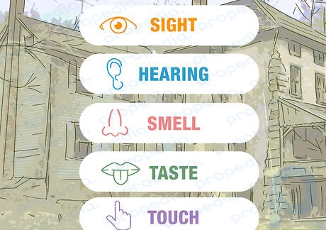 Step 1 Incorporate the 5 senses to your description.