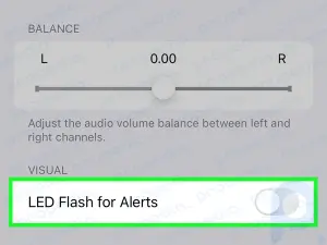 iPhone'da Uyarılar için LED Flaş Nasıl Devre Dışı Bırakılır