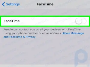 IPhone yoki iPad-da kamera va FaceTime-ni qanday o'chirish mumkin