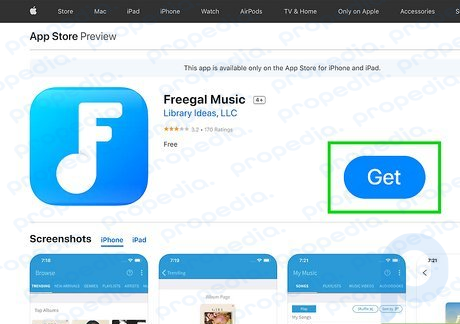Paso 1 Instale una aplicación que ofrezca descargas de música gratuitas.