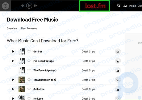 Paso 2 Visite los sitios web que ofrecen descargas de música gratuitas.