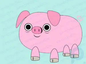 Wie zeichnet man ein Schwein?