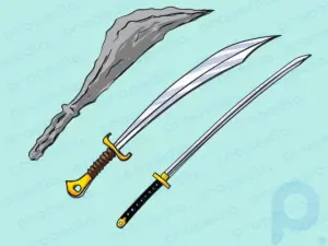 Wie zeichnet man ein Schwert?