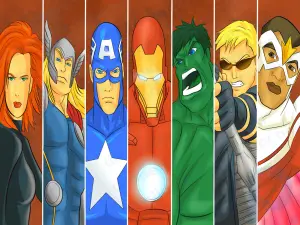 Wie zeichnet man die Avengers