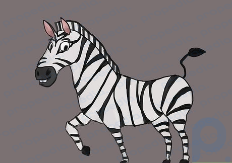 Schritt 13 Färben Sie Ihr Zebra!