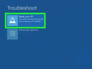 How to Factory Reset Windows 8 from Boot (Restore, Refresh, and Reset Your PC)