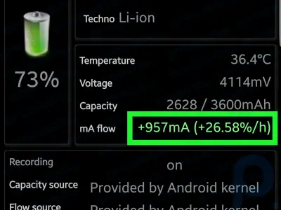 How to Find the Battery Charging Rate of Your Android Using Battery Monitor Widget