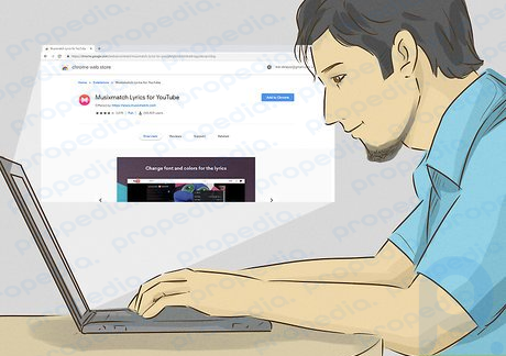 Paso 3. Instale un complemento del navegador que muestre las letras mientras escucha canciones en línea.