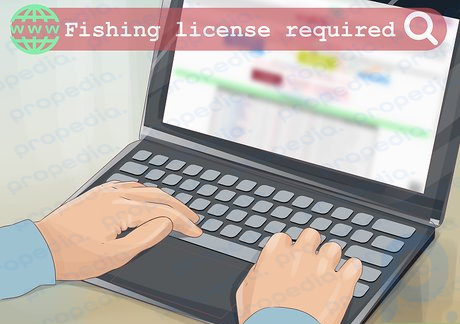 Шаг 1 Узнайте требования к лицензии на рыбную ловлю в вашем регионе.