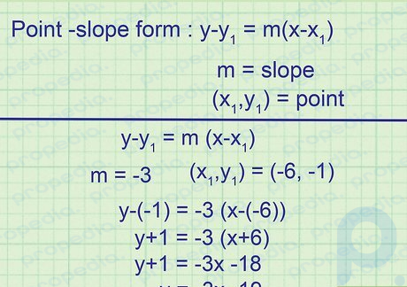 Paso 4 Escribe la ecuación de la recta tangente en forma punto-pendiente.