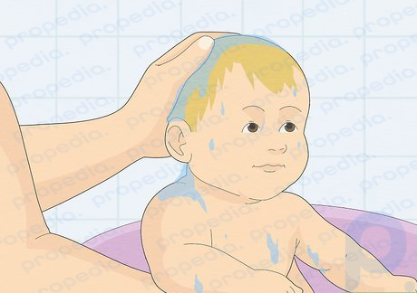 Step 2 Give your baby a bath and put on their pajamas.