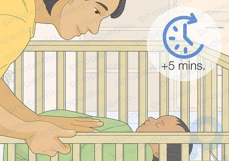 Step 5 Continue to increase the time by 5 minutes each time you leave the room.