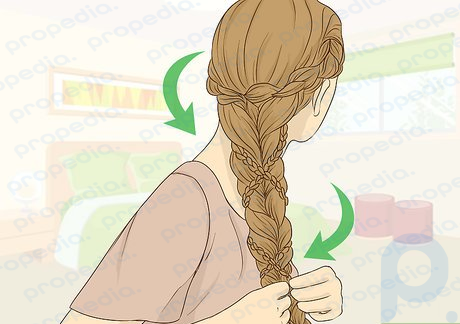 Step 5 Join the mini braids into one braid.