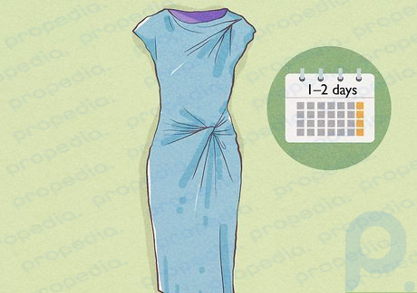 Step 2 Dress clothes: 1–2 days