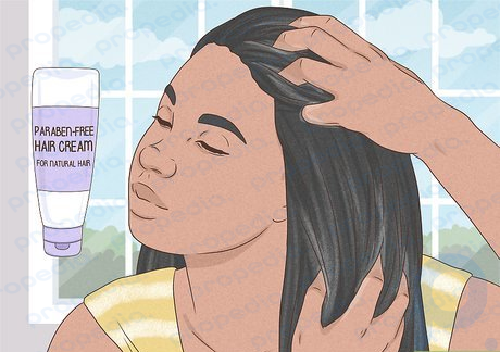 Step 3 Don’t overdo it with the products to keep your hair healthy.