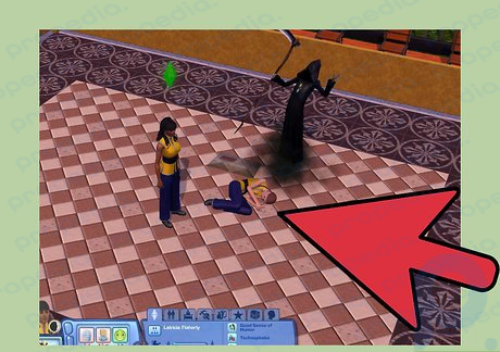 Step 3 Transform into a thirsty vampire in Sims 3 Supernatural or Late Night.