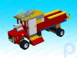 Как построить грузовик LEGO