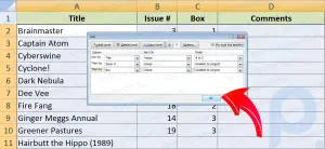 Çizgi Roman Koleksiyonunuzu Excel ile Nasıl Düzenleyebilirsiniz?