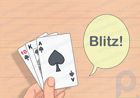 Passo 5 Diga “Blitz” se você tiver 31 pontos em sua mão a qualquer momento durante o jogo.