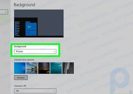 How to Remove a Background from the Desktop Background List (Windows)