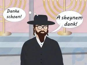 Yidiş dilinde nasıl teşekkür ederim denir
