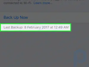 4 etapas rápidas para verificar quando foi feito o último backup de um iPhone