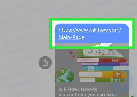 Step 4 Access Safari through links in other apps.