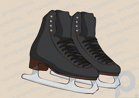 Paso 5 Elige botas de patinaje negras.
