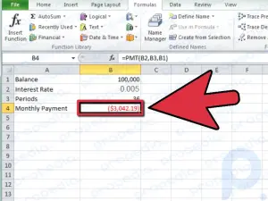 Cómo utilizar la función PAGO de Excel para encontrar montos de pago