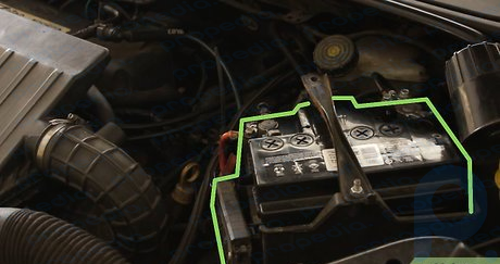 Step 1 Inspect the physical appearance of your car's battery before jump-starting.