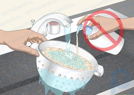 Step 3 Avoid using detergents or harsh cleaners.