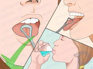 So reinigen Sie Ihre Zunge, ohne zu würgen