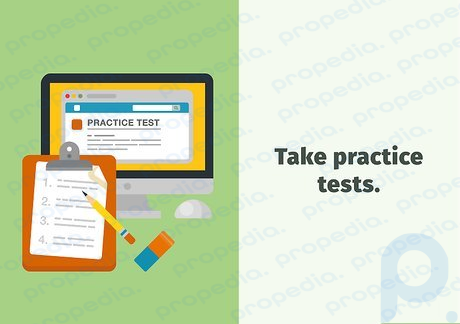 Your teacher may already give you practice tests, but if not, you’re bound to find some online.