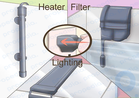 Step 6 Re-activate your heater, filter, and lighting.