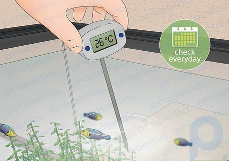 Step 9 Check the temperatures every day.