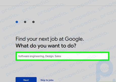 Adım 6 Google'a bir iş başvurusunda bulunun.