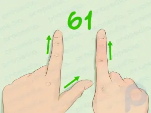 Cómo contar hasta 99 con los dedos