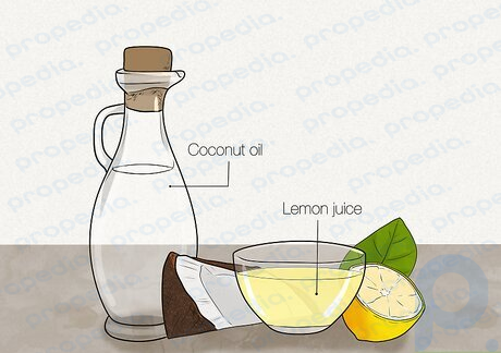 Step 1 Use lemon juice as a natural lightener.