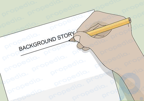 Step 1 Write the background story of your game.