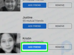 Cómo agregar amigos y contactos en Facebook Messenger