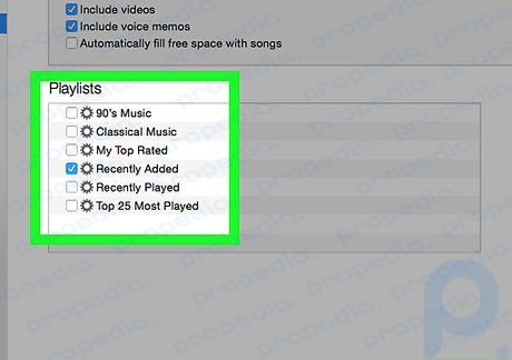Step 4 If you chose to add manually, pick your playlists/artists.