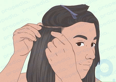 Step 6 Try clip-in extensions for hair that’s way too short.