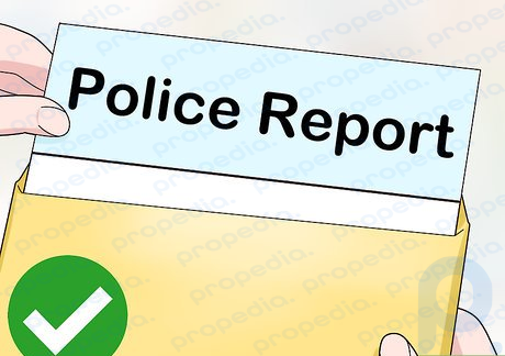 Paso 2 Obtenga copias de los informes policiales.