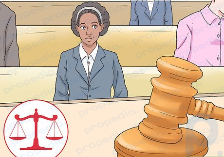 Étape 8 Assistez à une audience du tribunal.