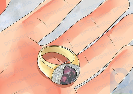 Step 4 State whether or not it includes gemstones.